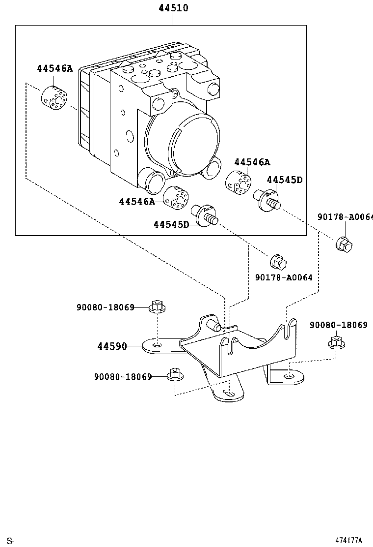  TACOMA |  BRAKE TUBE CLAMP