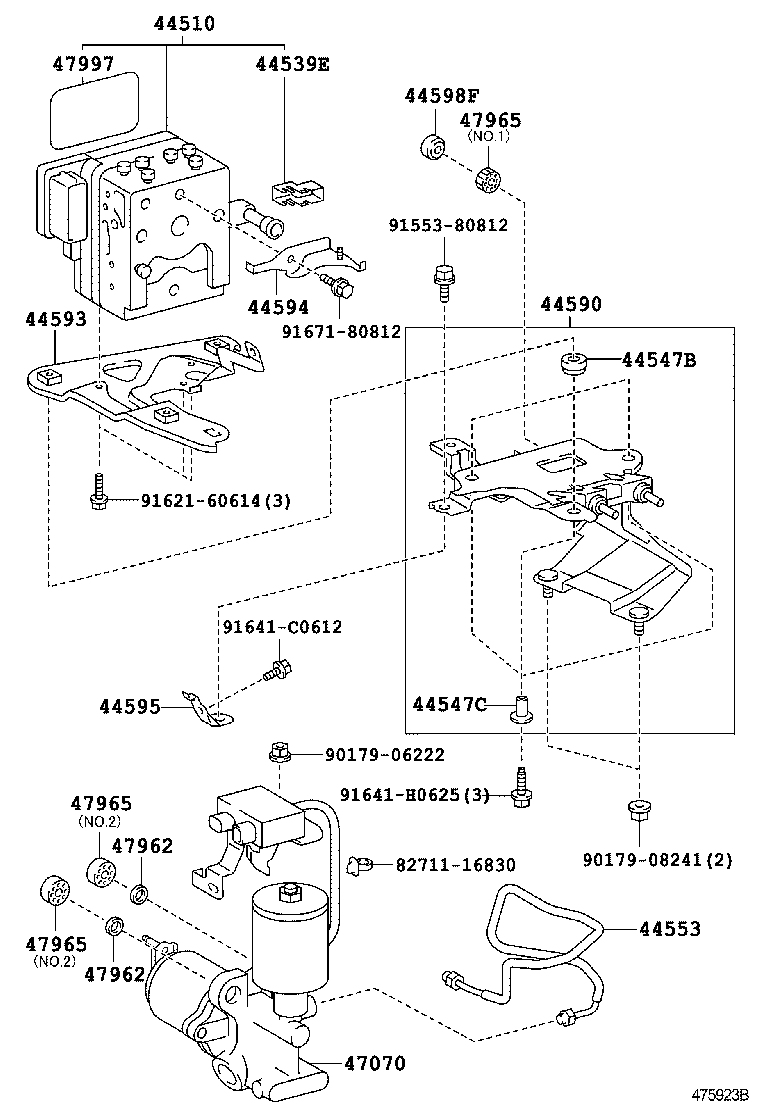  LS600HL |  BRAKE TUBE CLAMP