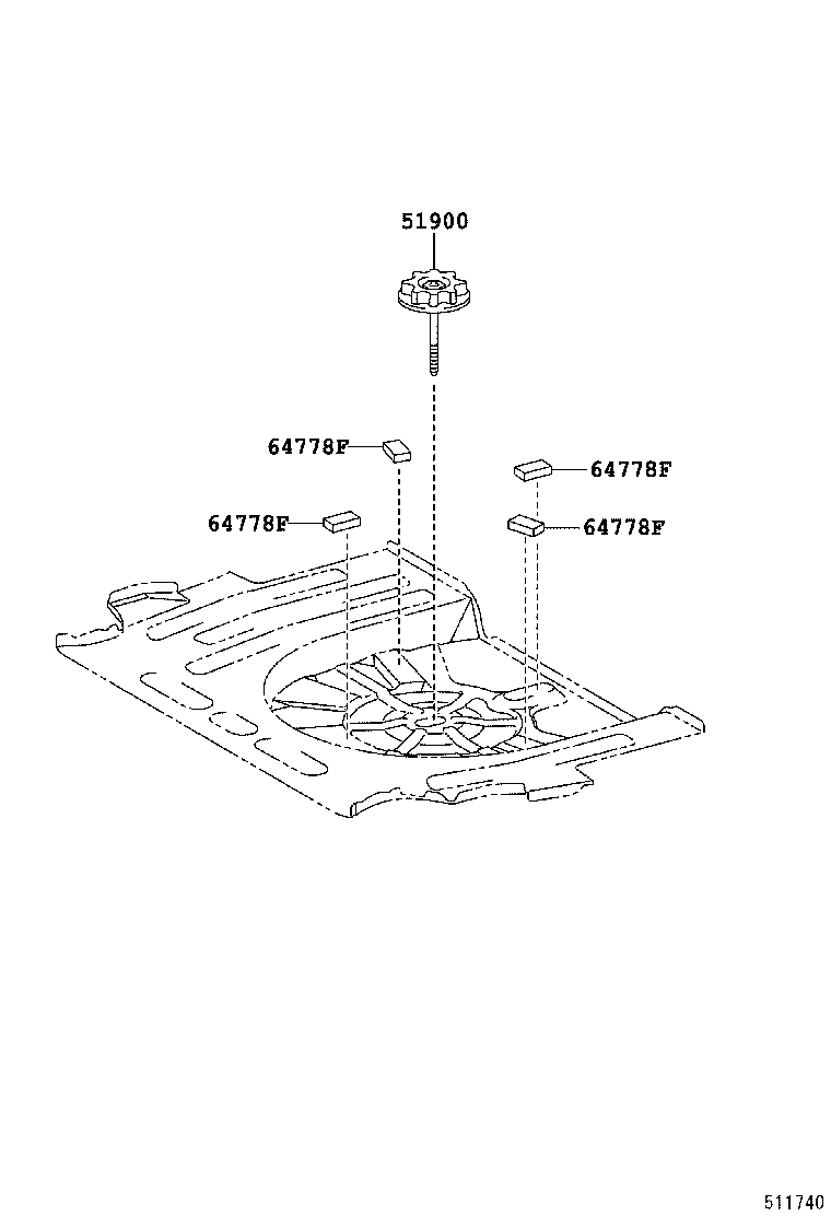  MATRIX |  SPARE WHEEL CARRIER