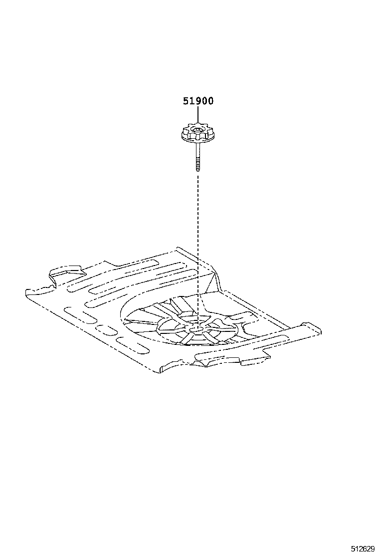  COROLLA |  SPARE WHEEL CARRIER