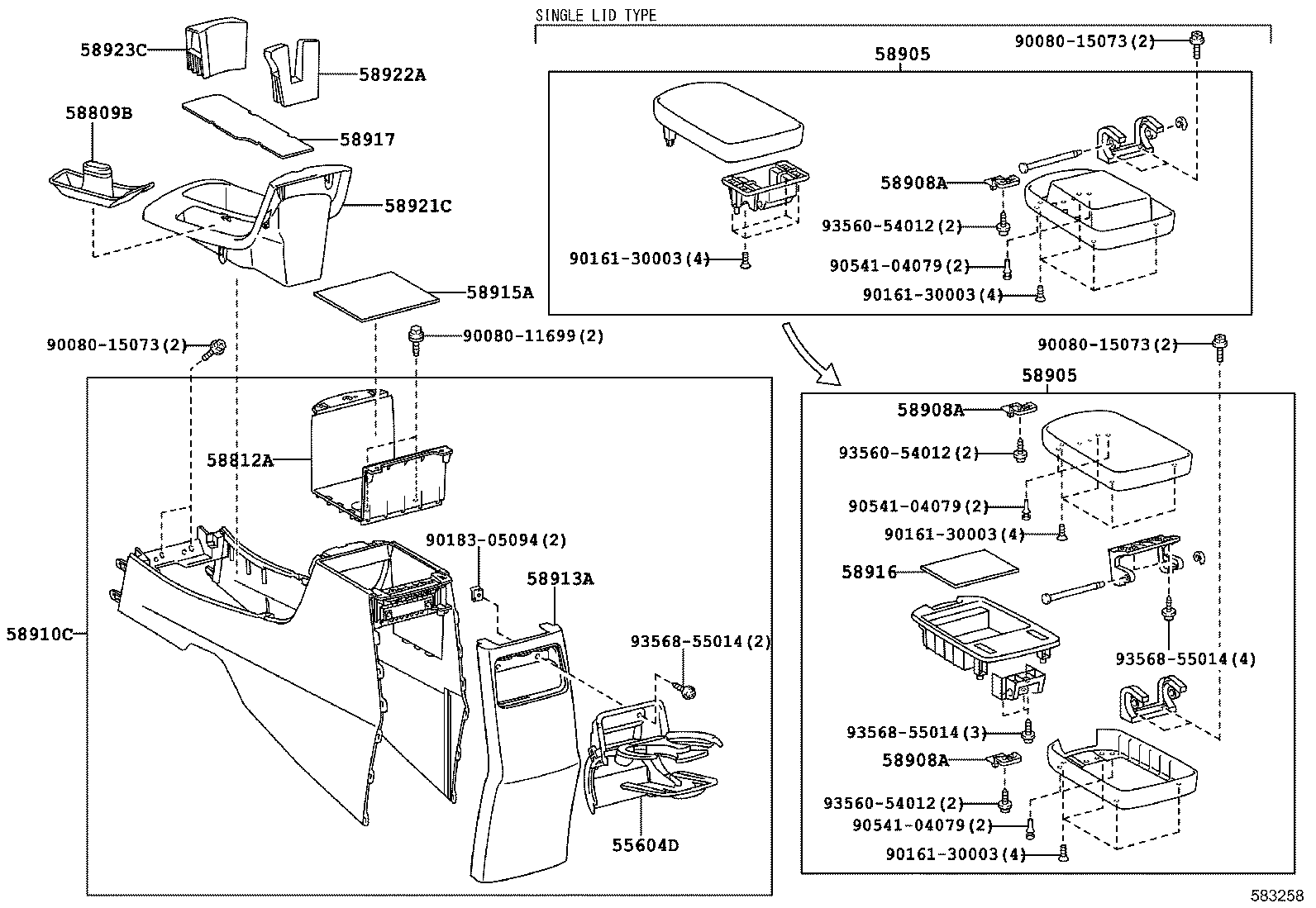  MATRIX |  CONSOLE BOX BRACKET