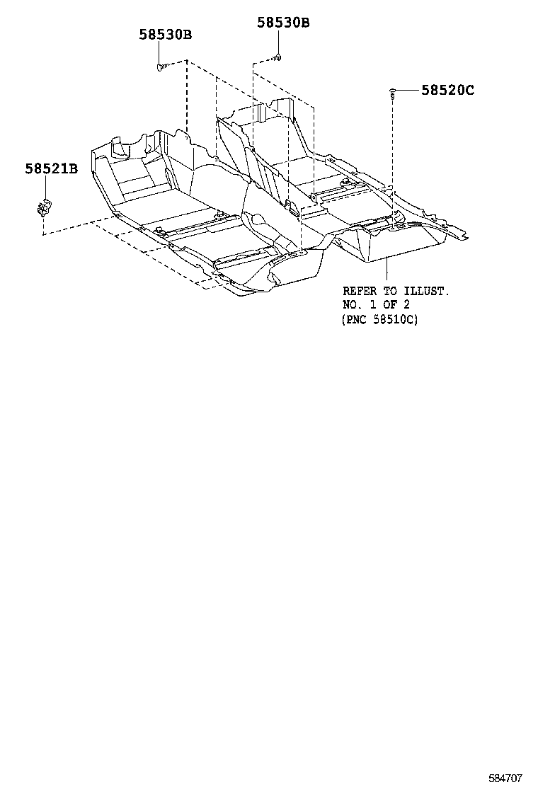  LS600HL |  MAT CARPET