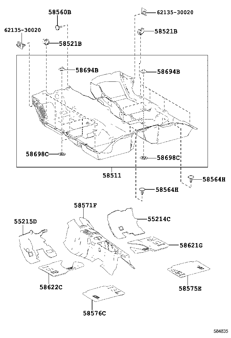  IS250 350 |  MAT CARPET