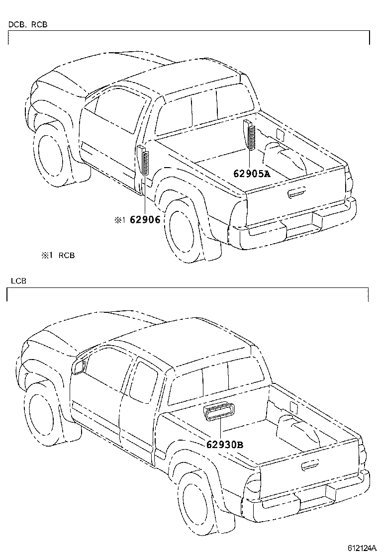  TACOMA |  REAR VENTILATOR ROOF VENTILATOR