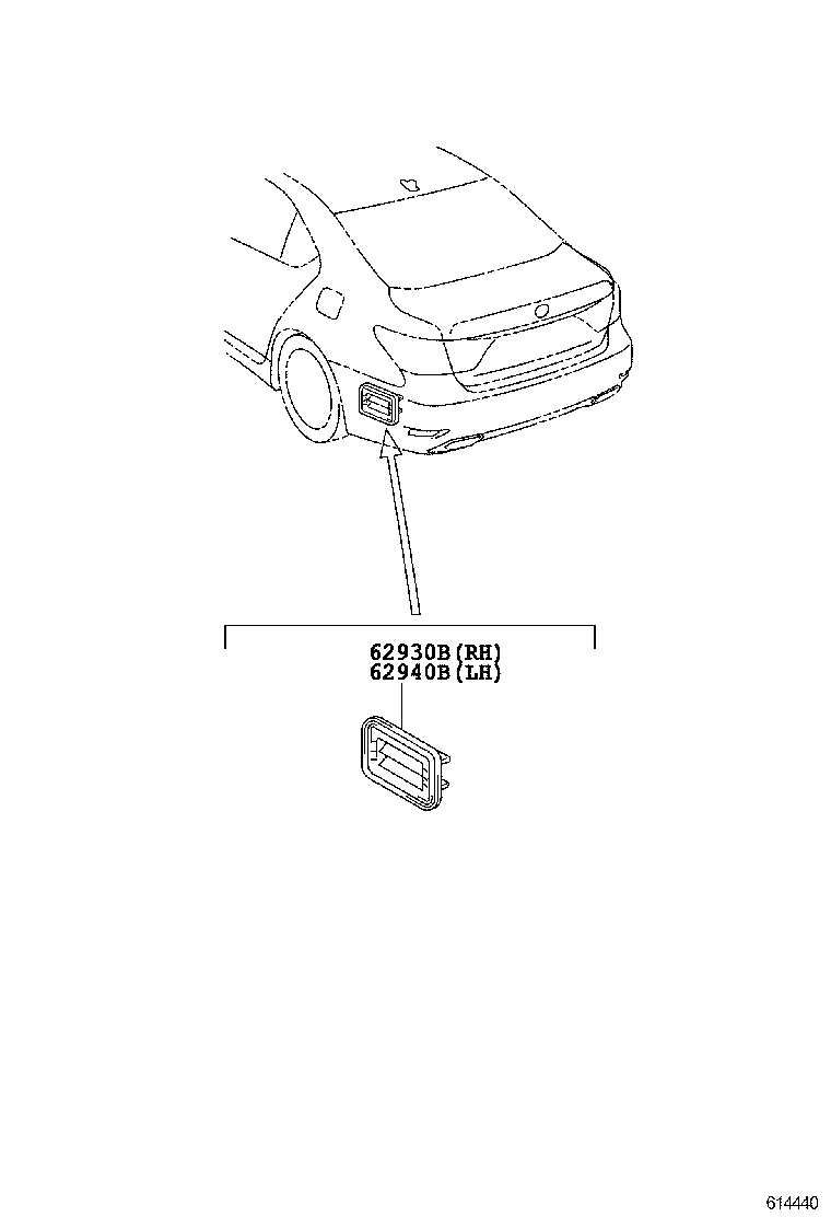  LS460 460L |  ROOF SIDE VENTILATOR