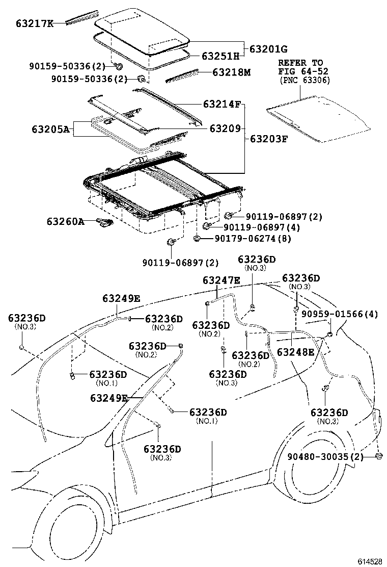  RAV4 JPP |  ROOF PANEL BACK PANEL