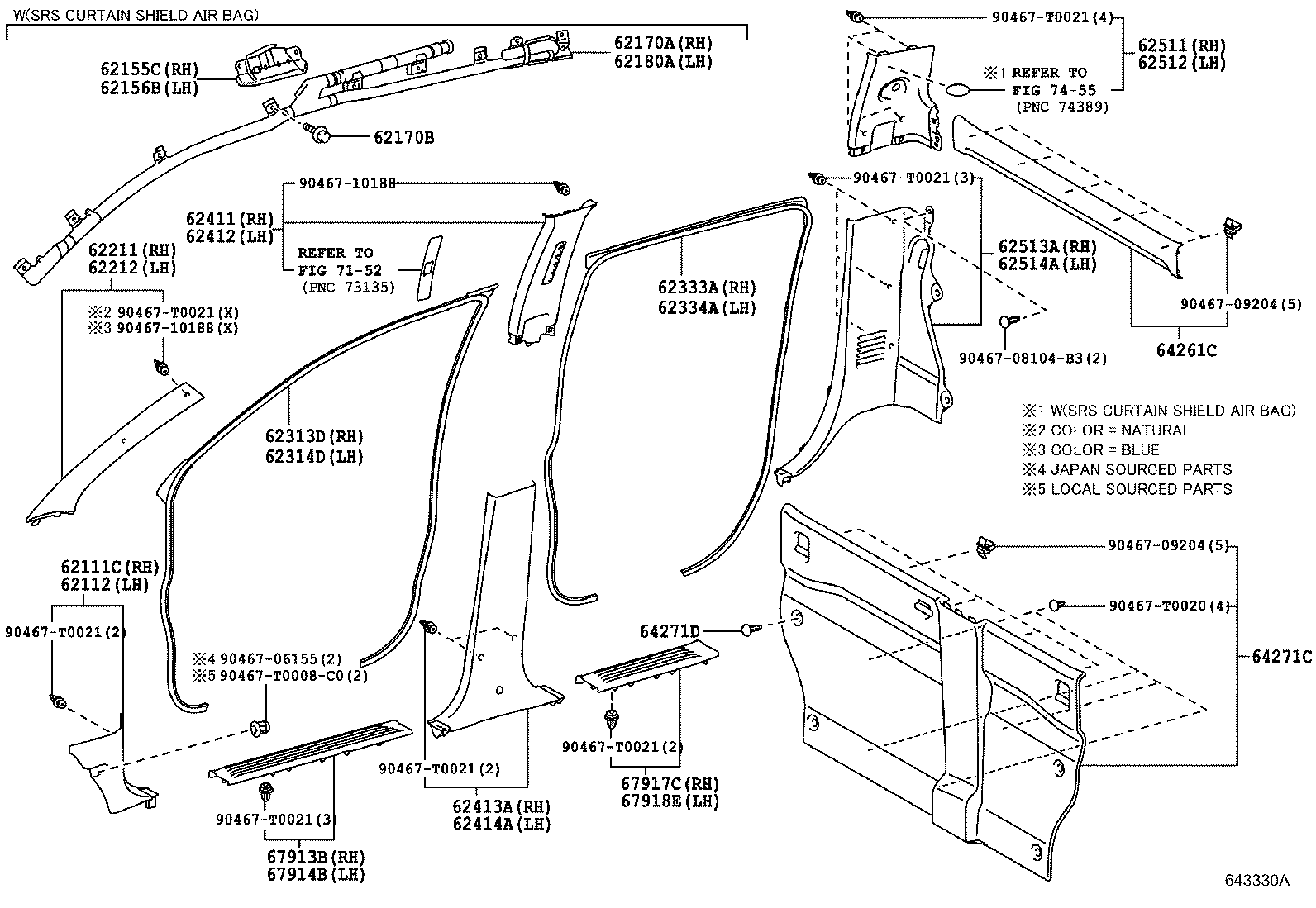  HILUX |  INSIDE TRIM BOARD