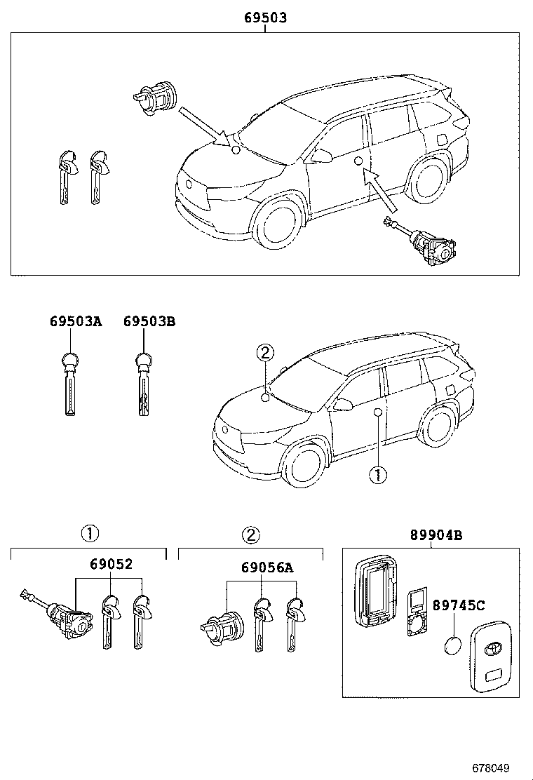  HIGHLANDER NAP |  LOCK CYLINDER SET