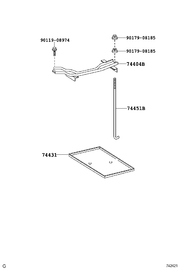  LX570 |  BATTERY CARRIER