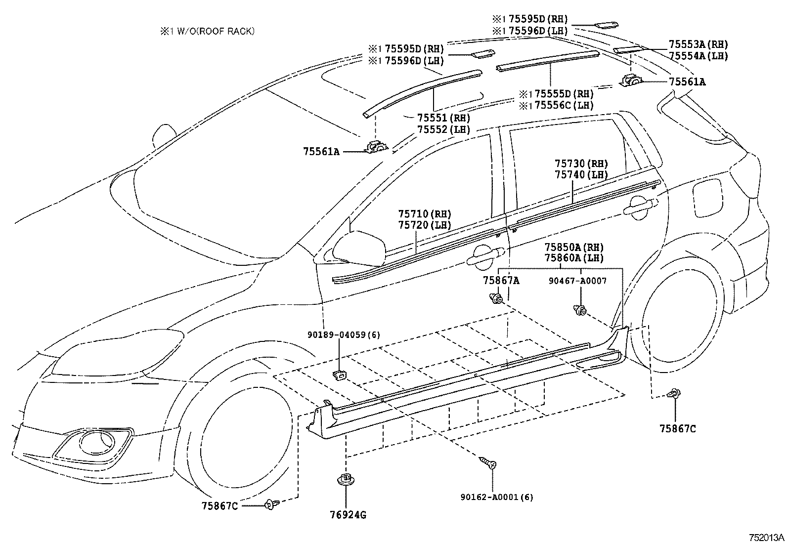  MATRIX |  SIDE MOULDING