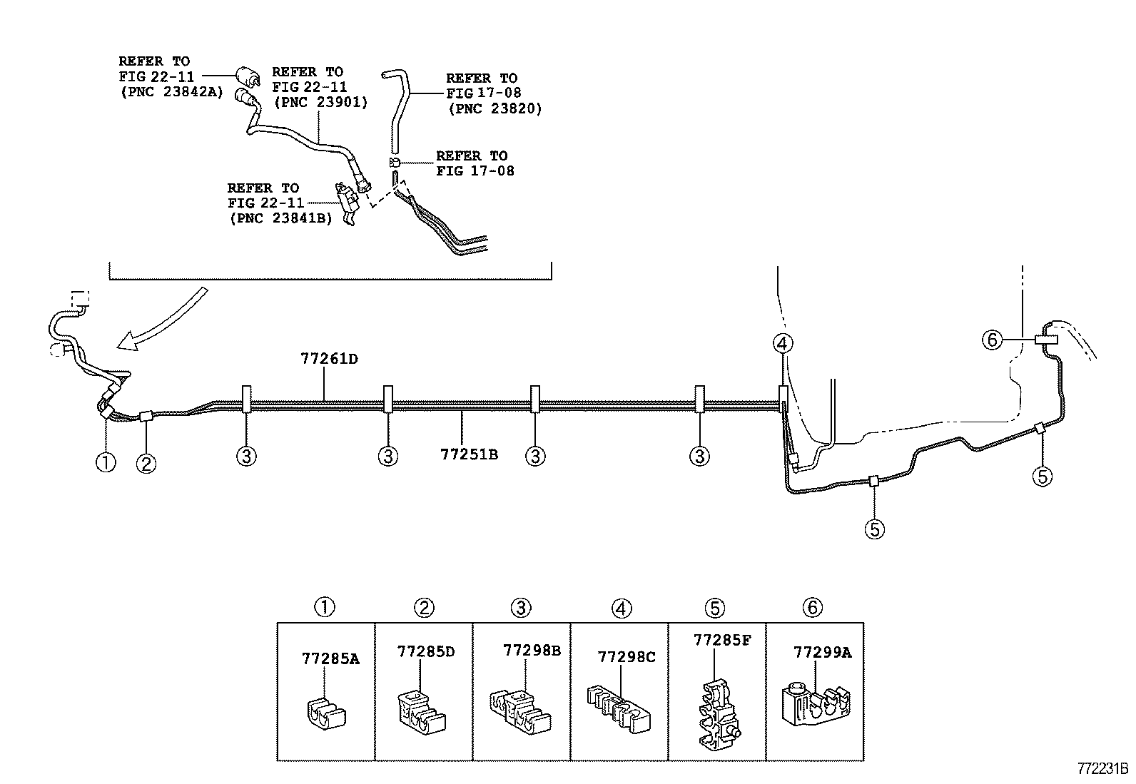  MATRIX |  FUEL TANK TUBE