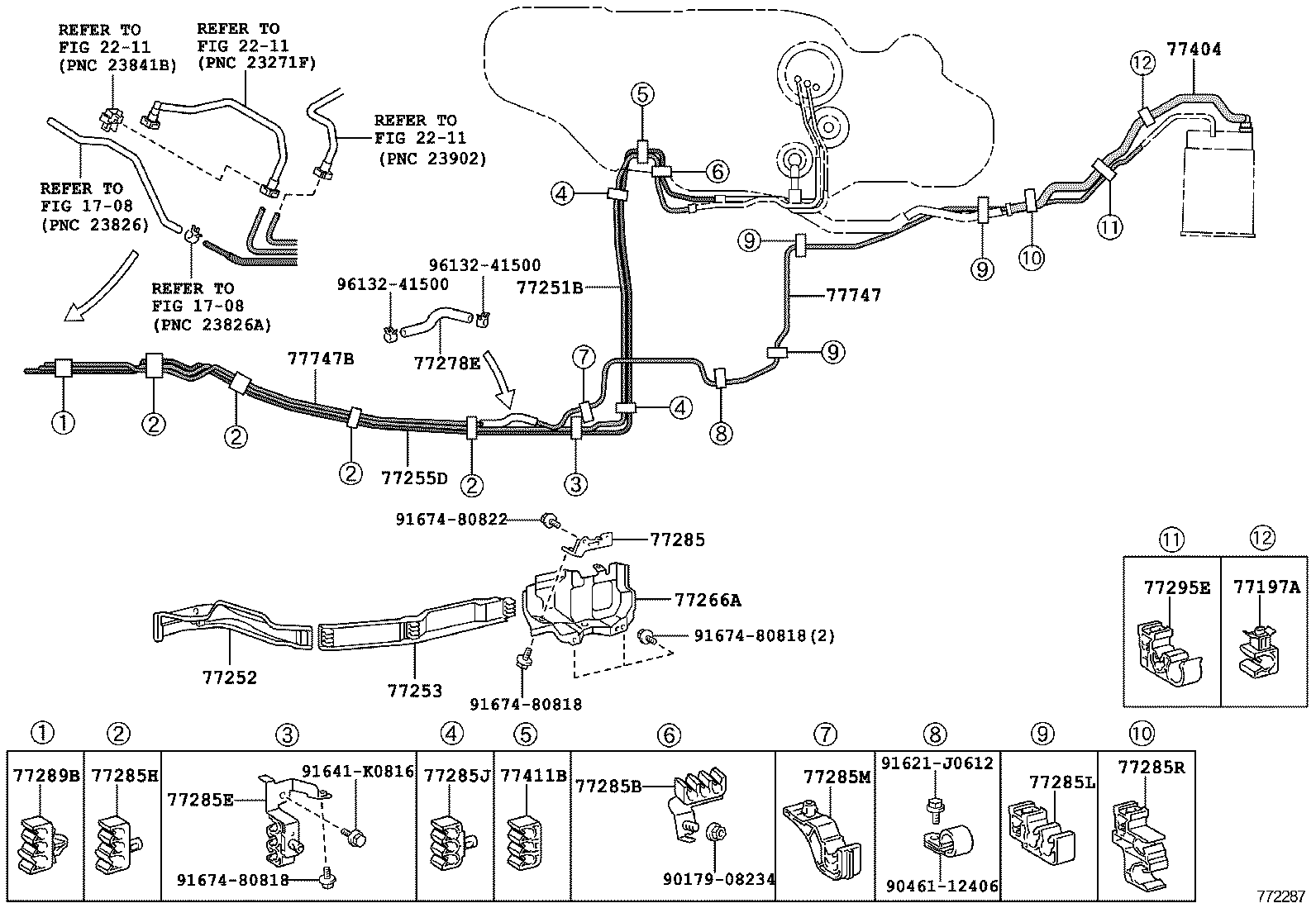  LX570 |  FUEL TANK TUBE