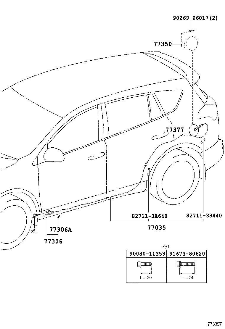  RAV4 NAP |  FUEL TANK TUBE