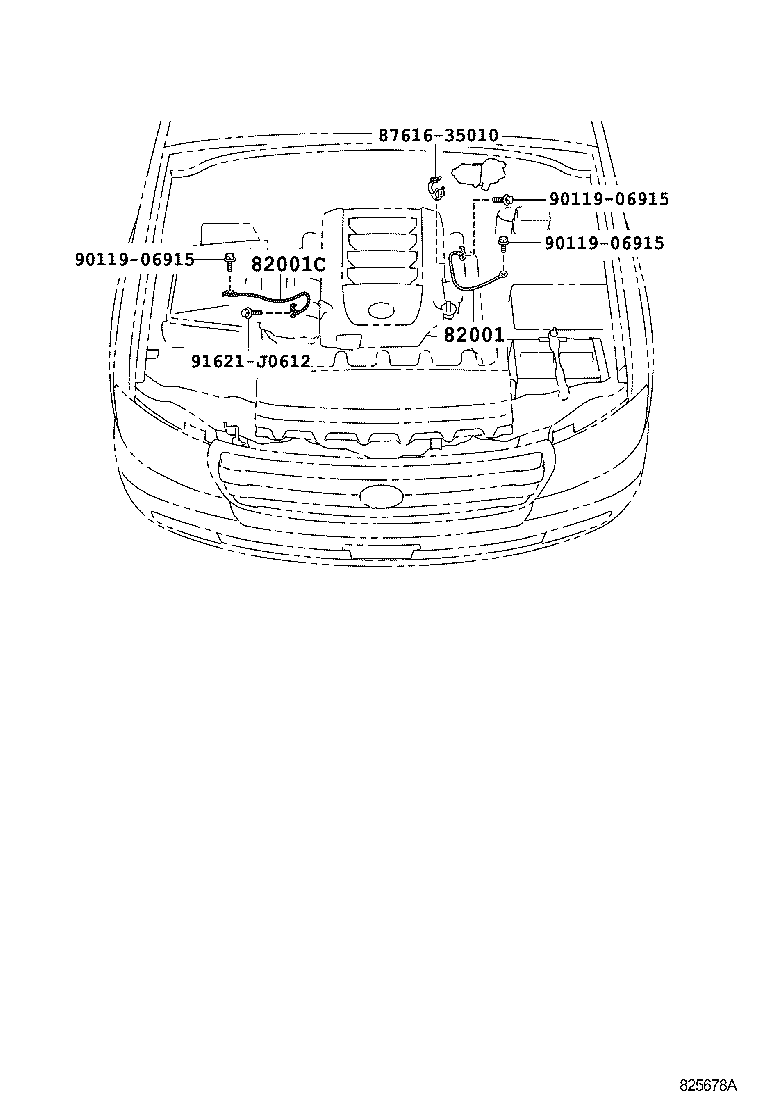  LAND CRUISER 200 |  WIRING CLAMP