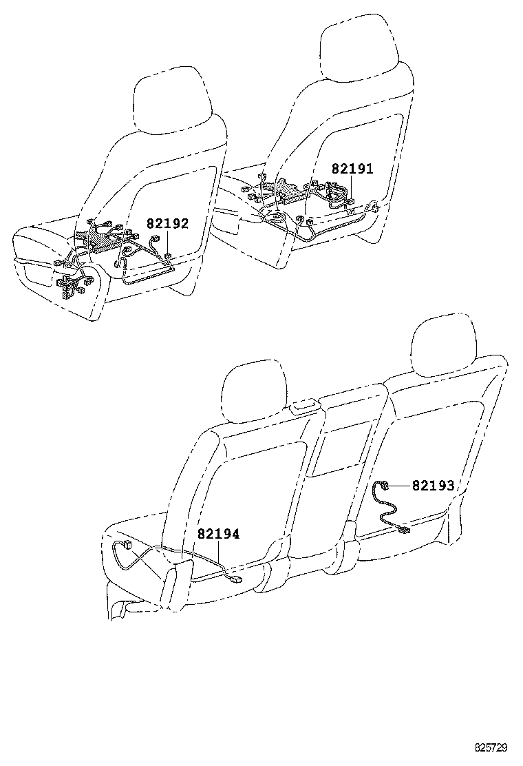  LAND CRUISER 200 |  WIRING CLAMP