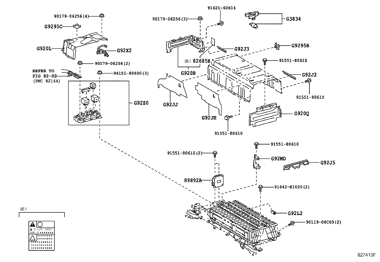  CT200H |  BATTERY BATTERY CABLE