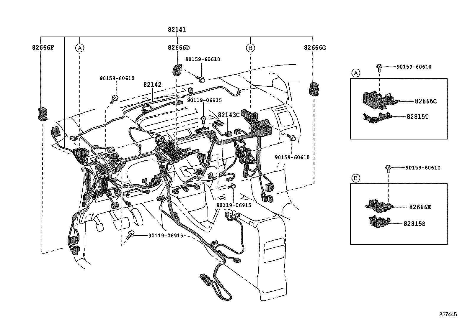  PRIUS V |  WIRING CLAMP