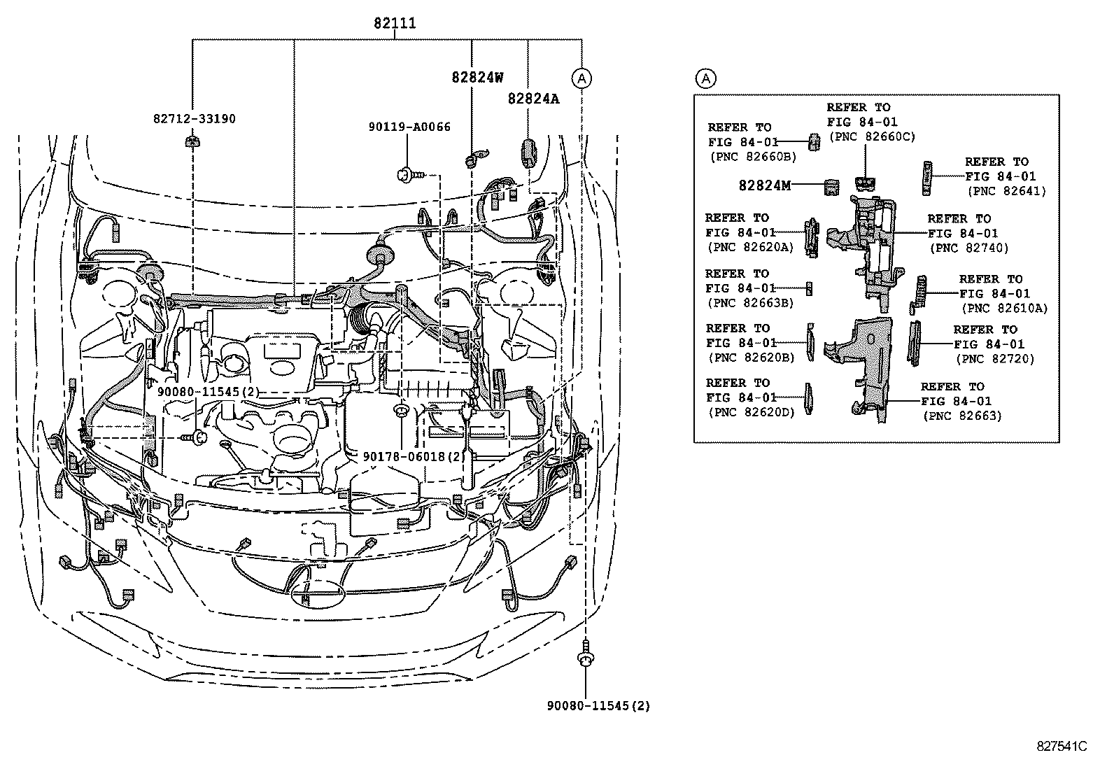  CAMRY HYBRID |  WIRING CLAMP