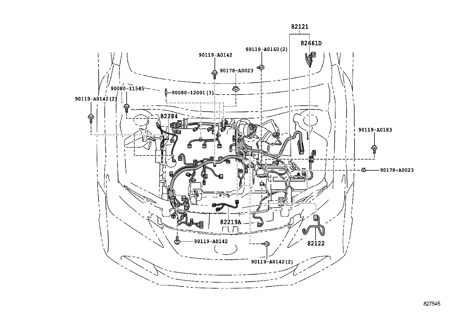  CAMRY HYBRID |  WIRING CLAMP