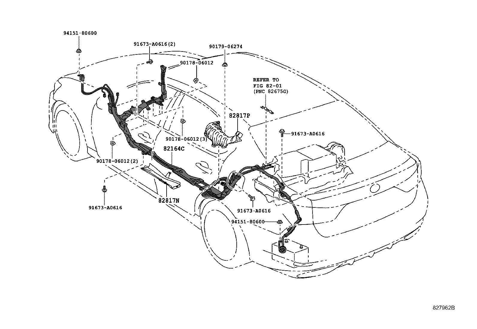  GS250 350 450H |  WIRING CLAMP