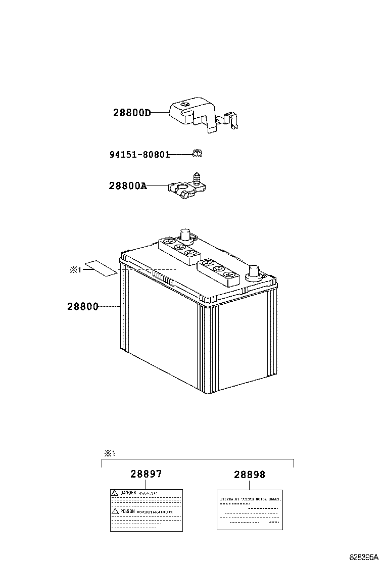  ES250 350 300H |  BATTERY BATTERY CABLE