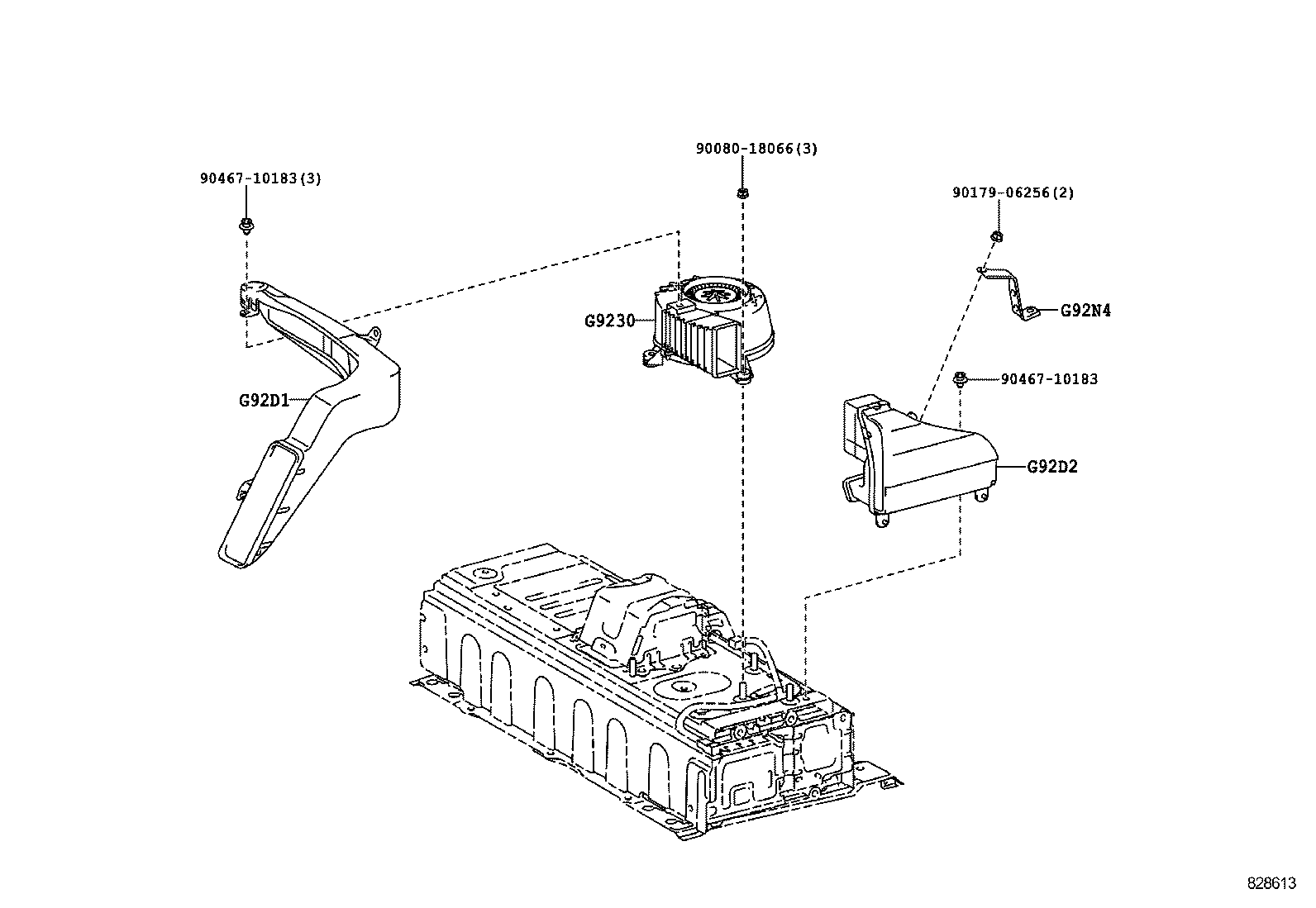  AVALON |  BATTERY BATTERY CABLE