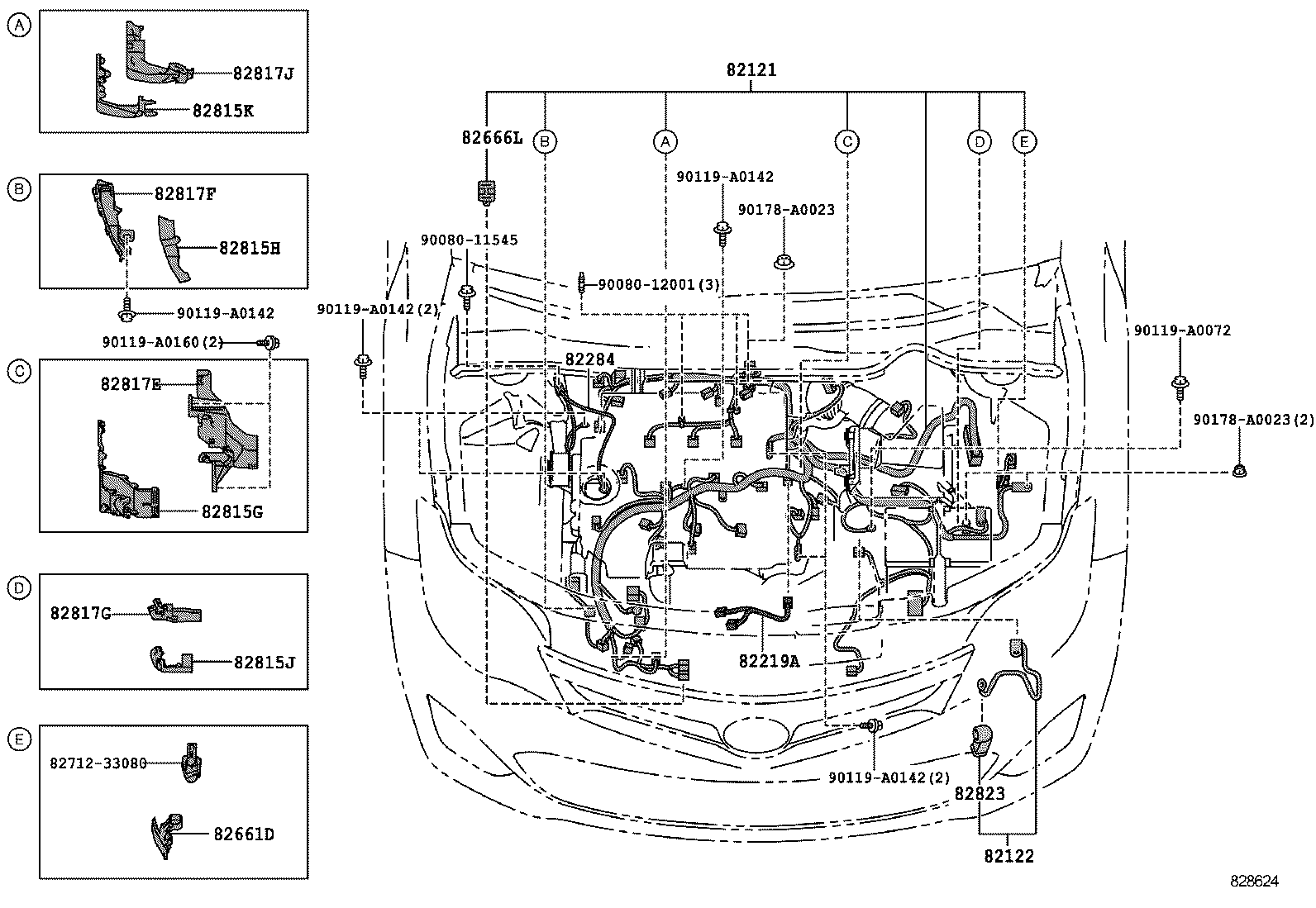  AVALON |  WIRING CLAMP