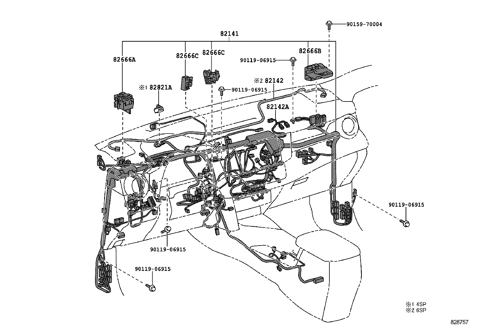  RAV4 JPP |  WIRING CLAMP