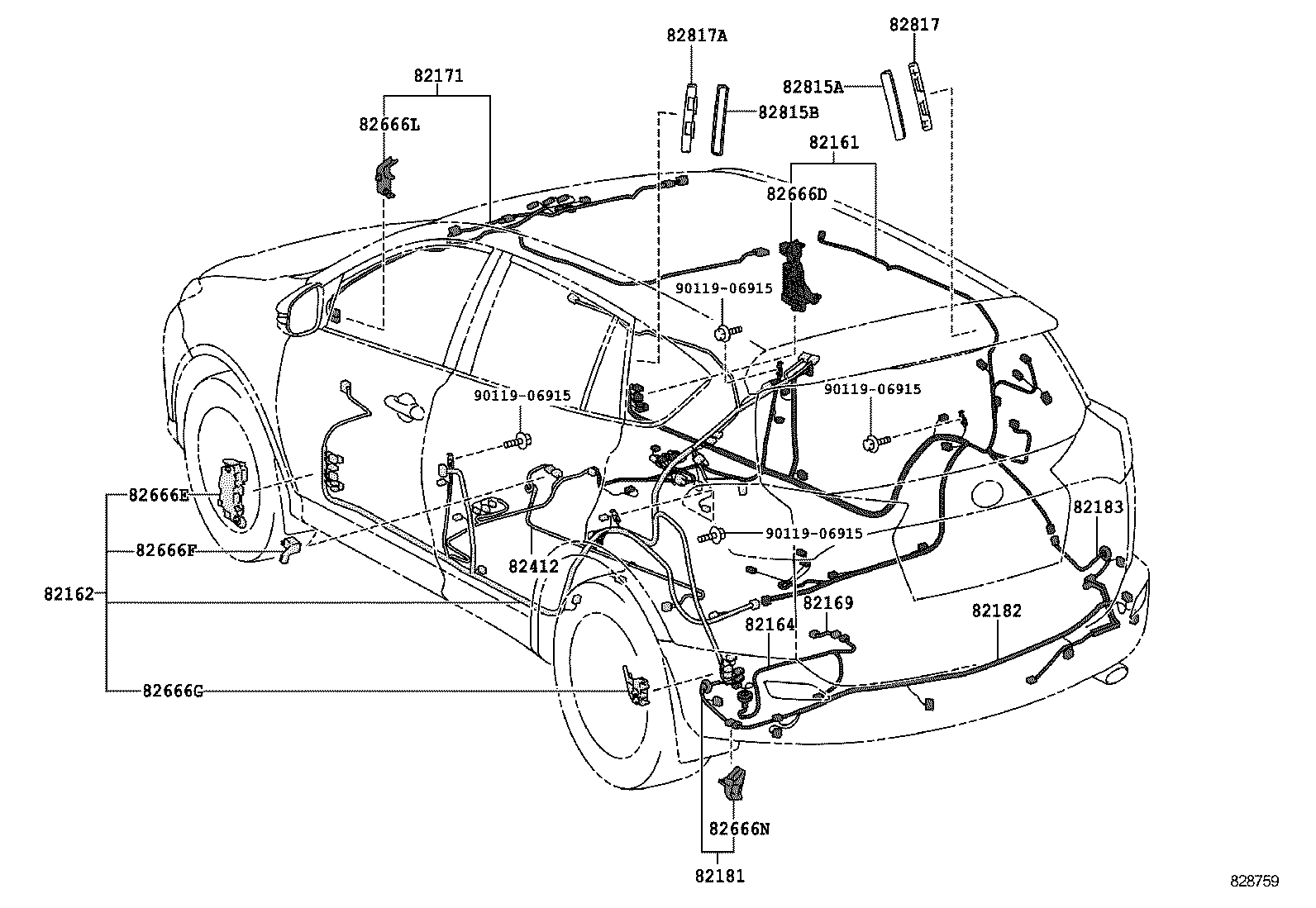  RAV4 JPP |  WIRING CLAMP