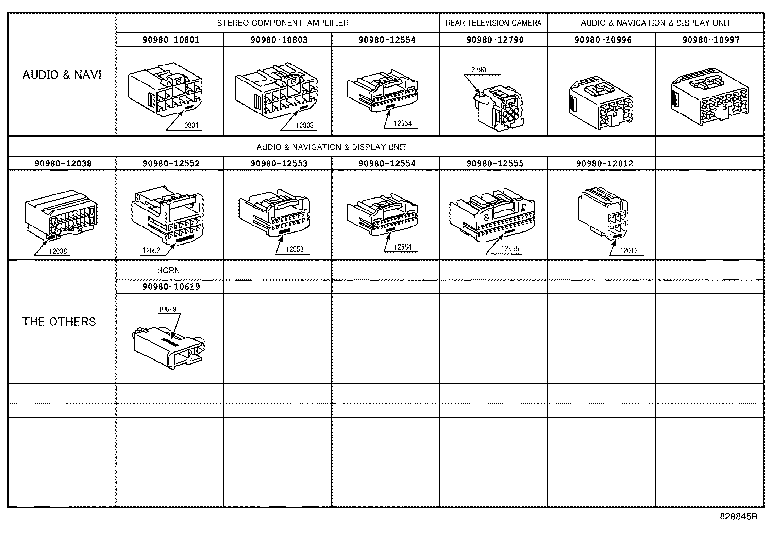  AVALON |  WIRING CLAMP