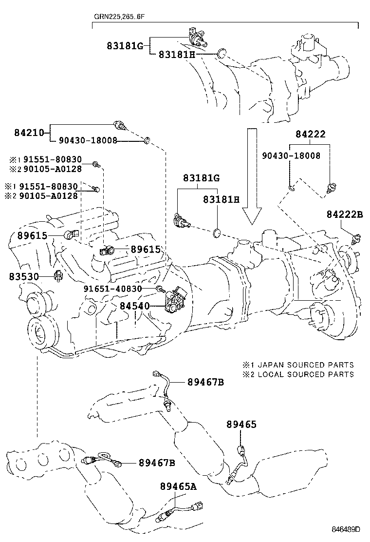  TACOMA |  SWITCH RELAY COMPUTER