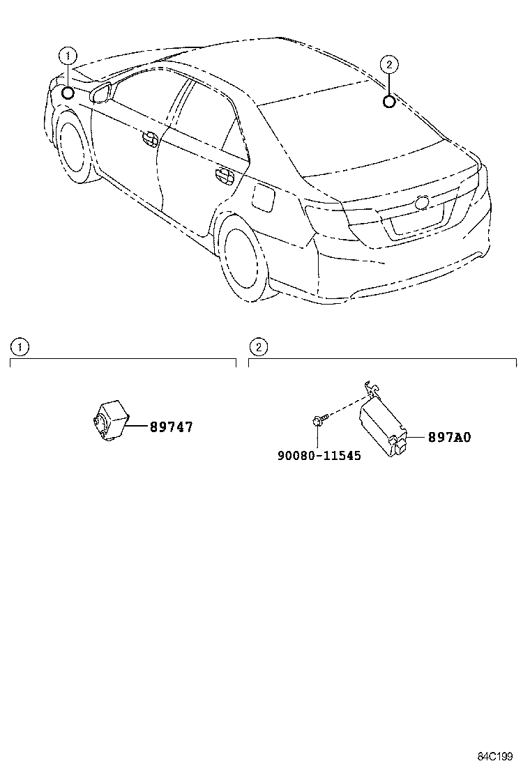  CAMRY |  WIRELESS DOOR LOCK