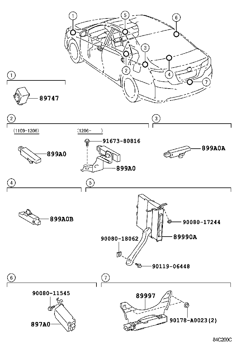  CAMRY |  WIRELESS DOOR LOCK