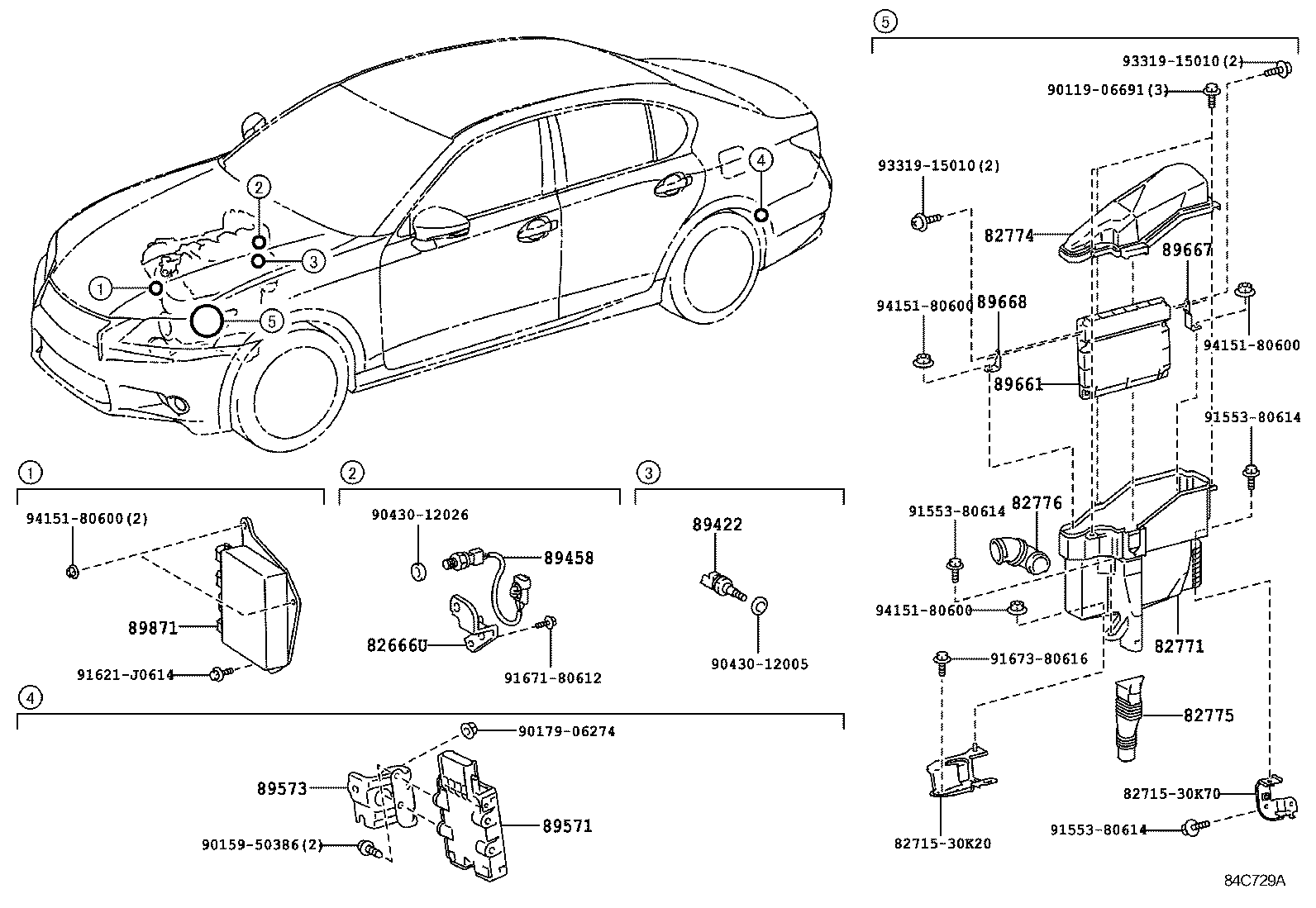  GS250 350 450H |  ELECTRONIC FUEL INJECTION SYSTEM