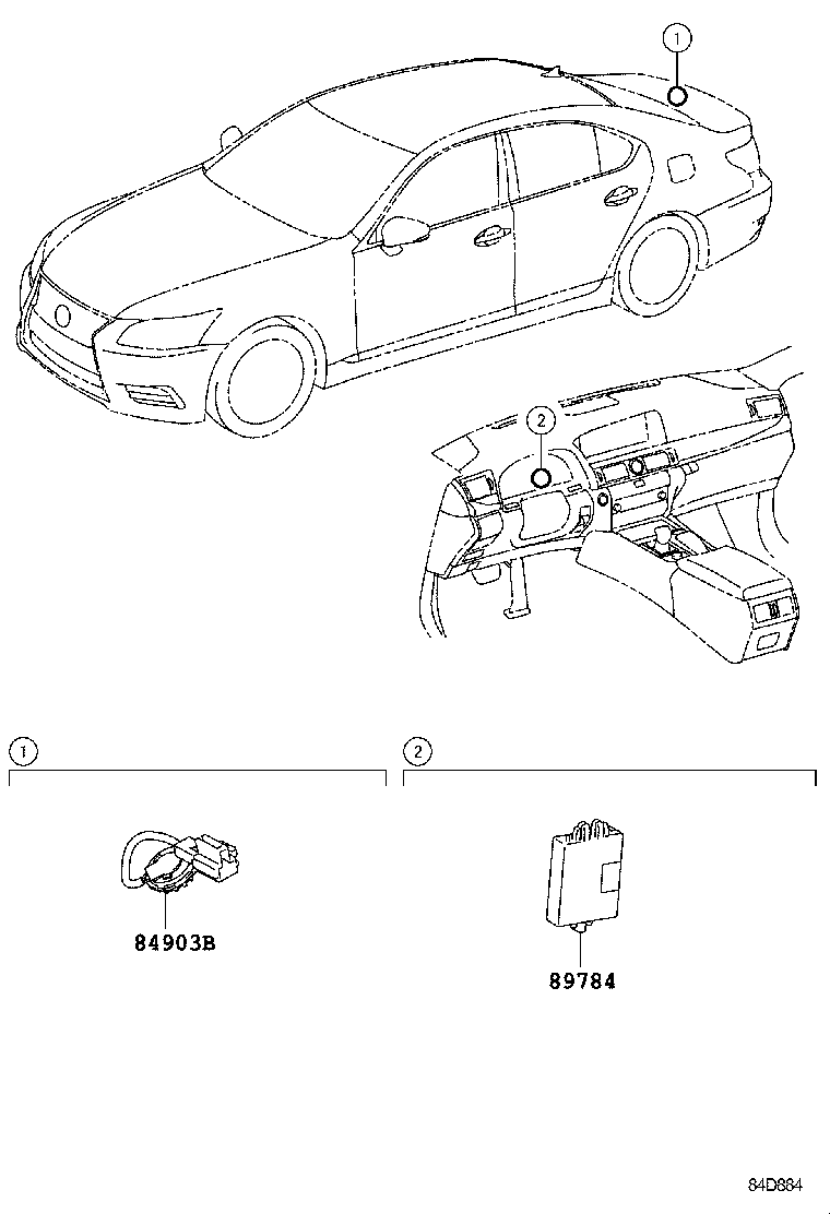  LS600HL |  ANTI THEFT DEVICE