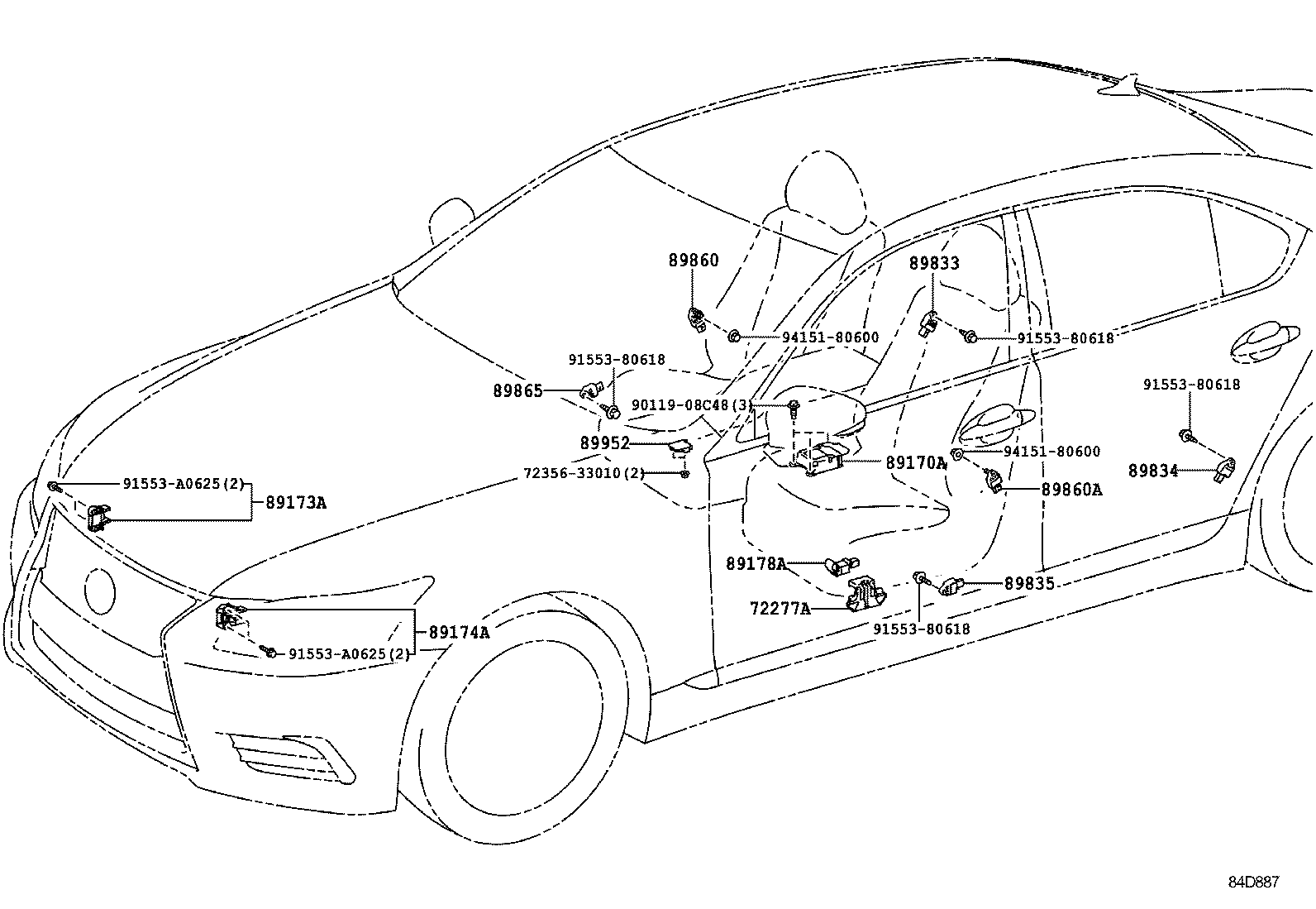  LS600HL |  AIR BAG