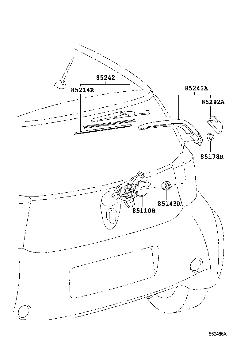  SCION IQ |  REAR WIPER