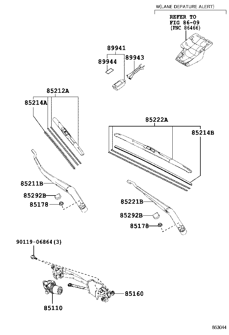  IS250 350 |  WINDSHIELD WIPER