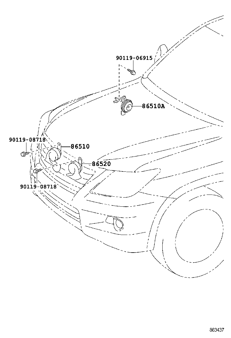  LX570 |  HORN