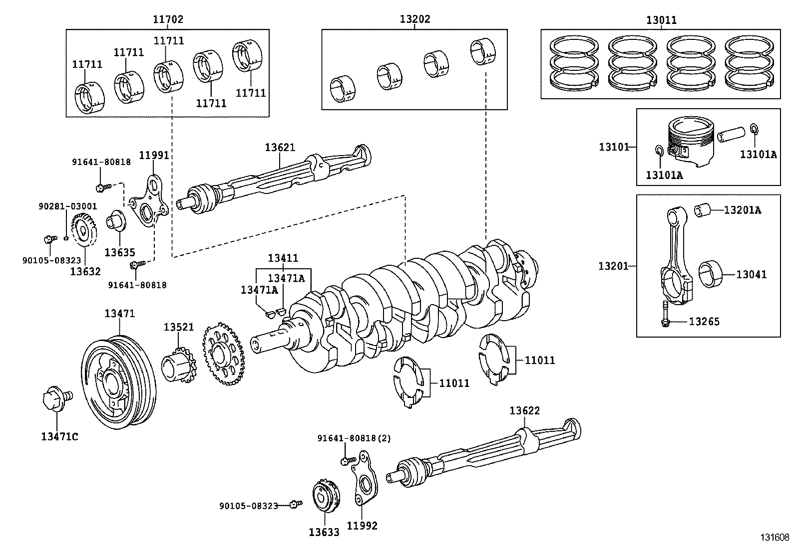  4RUNNER |  CRANKSHAFT PISTON