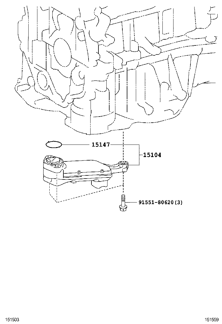  HIGHLANDER JPP |  ENGINE OIL PUMP