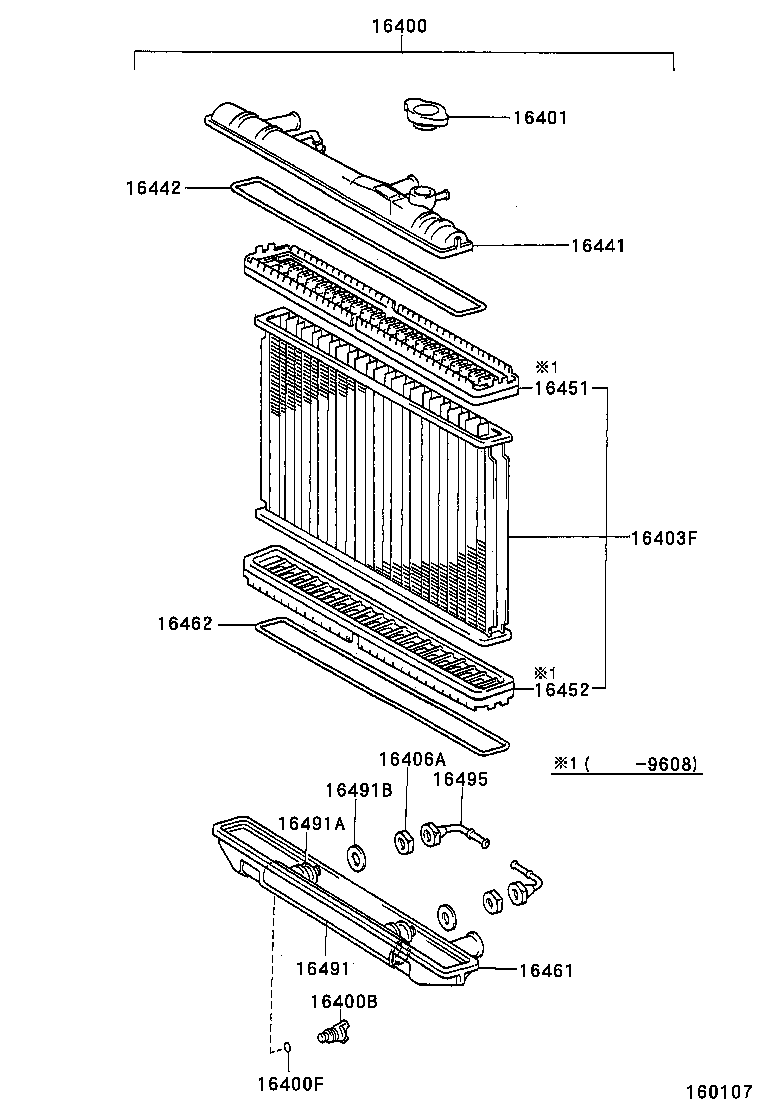  SC300 400 |  RADIATOR WATER OUTLET