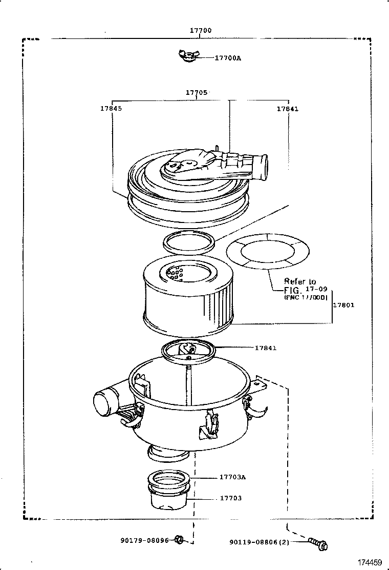  LAND CRUISER 70 |  AIR CLEANER