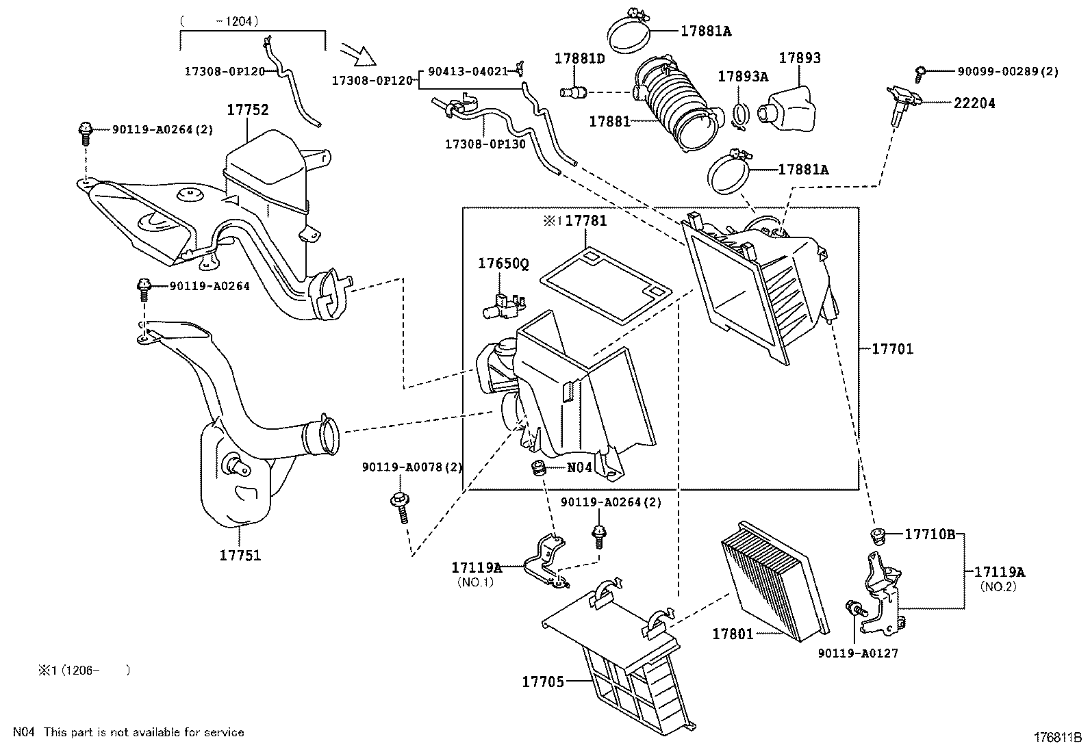  RX350 450H |  AIR CLEANER