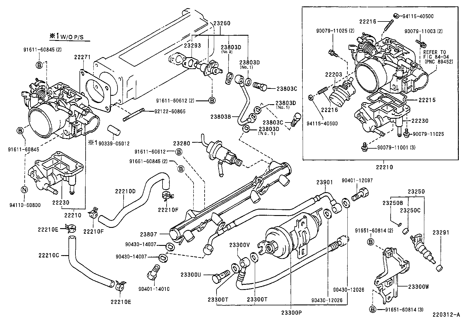  HILUX 2WD |  FUEL INJECTION SYSTEM