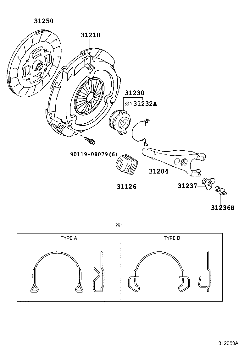  CAMRY JPP |  CLUTCH RELEASE FORK