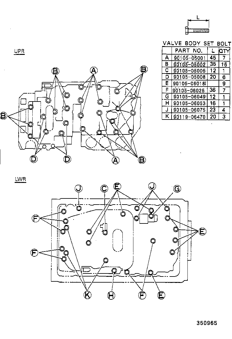  SC300 400 |  VALVE BODY OIL STRAINER ATM