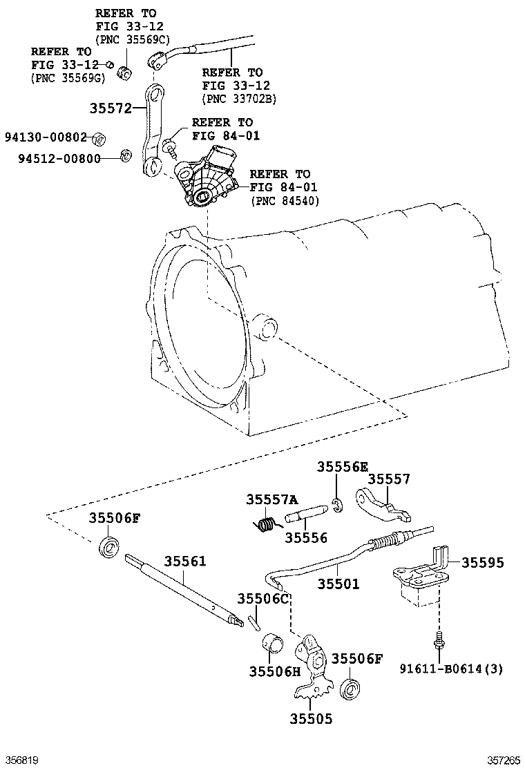  IS250C 350C |  THROTTLE LINK VALVE LEVER ATM