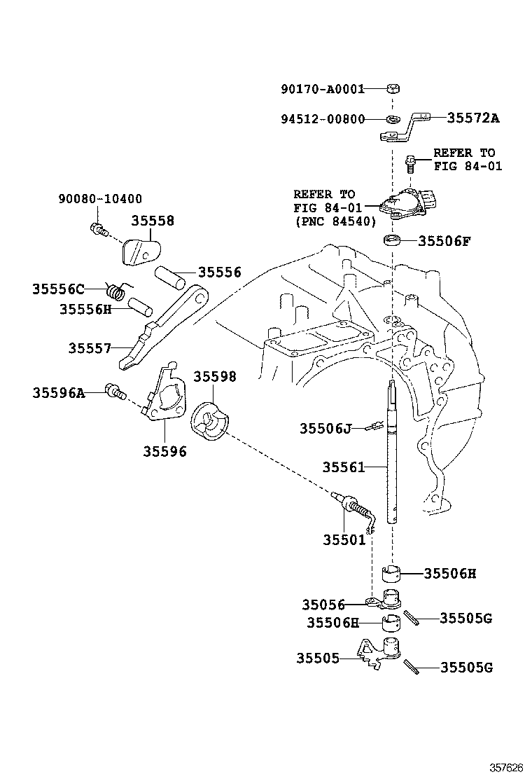  RX350 450H |  THROTTLE LINK VALVE LEVER ATM