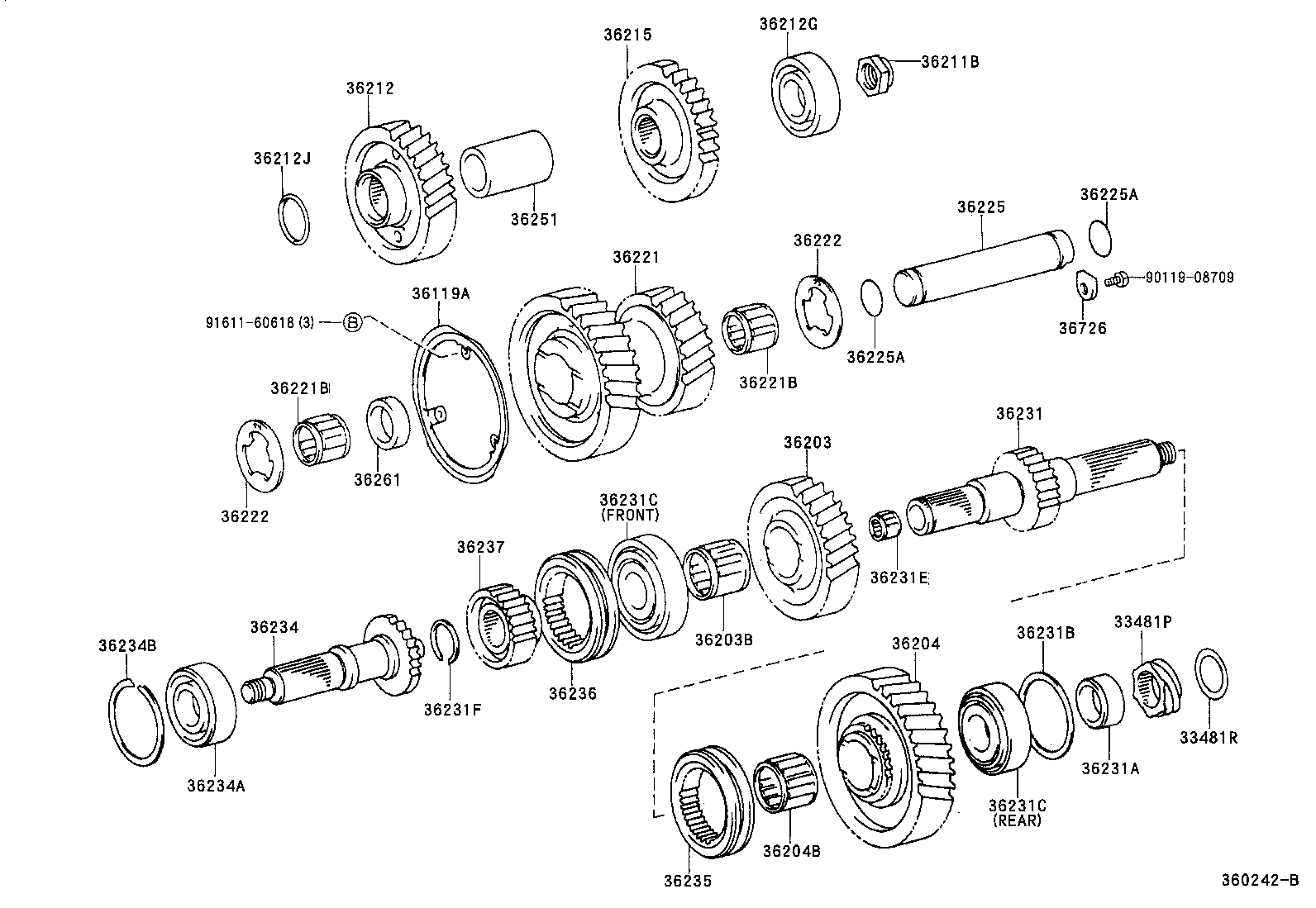  LAND CRUISER 70 |  TRANSFER GEAR